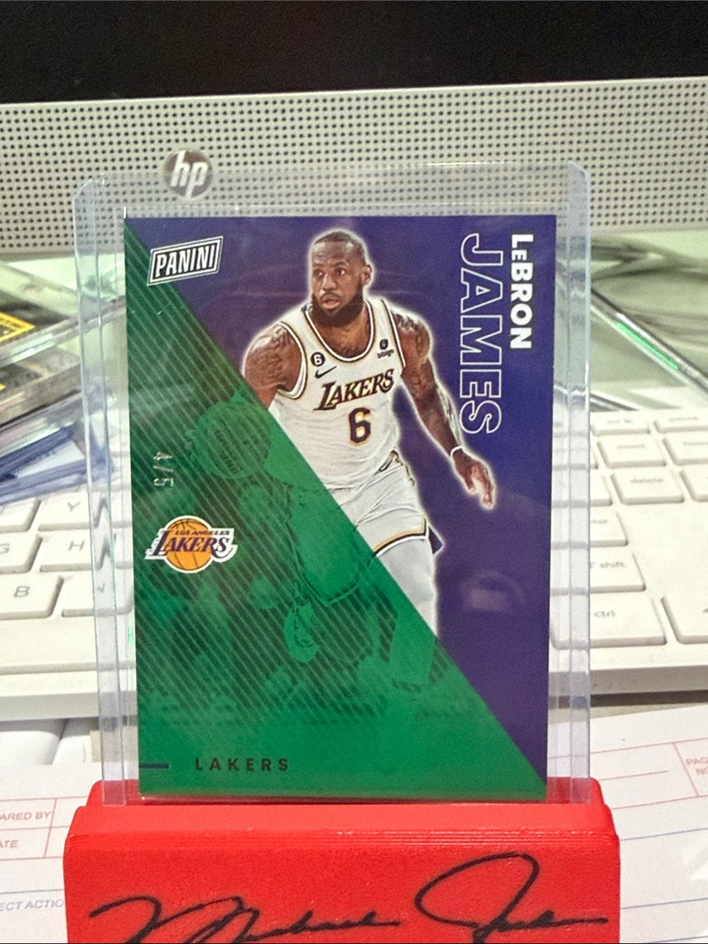 2023 Panini Father's Day - Lebron James #19 - # 4/5 - EUC